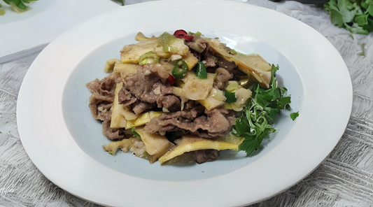 Beef Brisket and Cabbage Stir-Fry