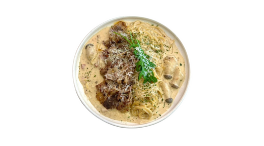 Wagyu Beef Brisket Cream Pasta