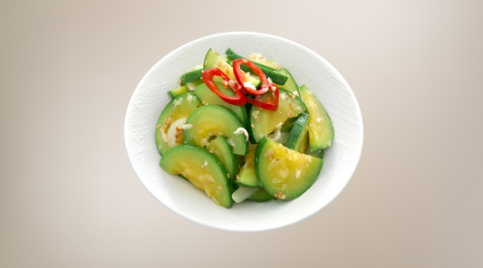 Zucchini Stir-Fry with Fermented Shrimp